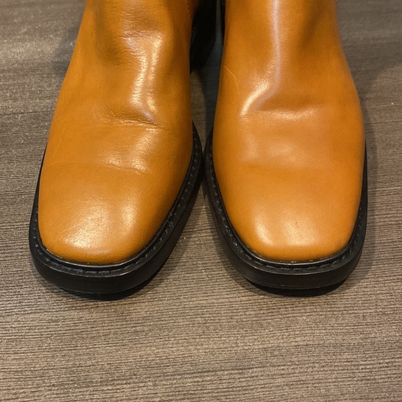 Tory Burch Tan and Black Ankle Boots - Picture 11 of 16